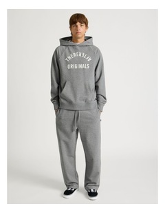 There After Core Wide Leg Terry Track Pants Grey