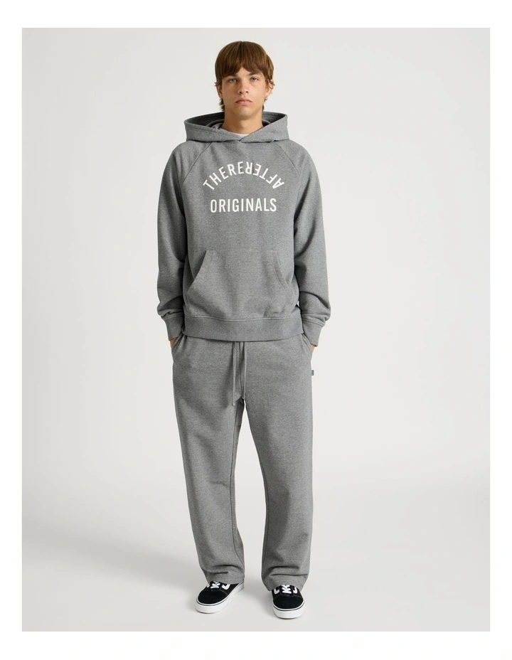 Core Wide Leg Terry Track Pants Grey image 1
