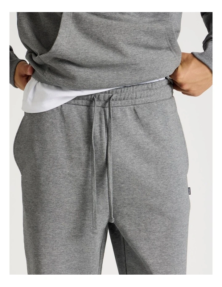 Core Wide Leg Terry Track Pants Grey image 3