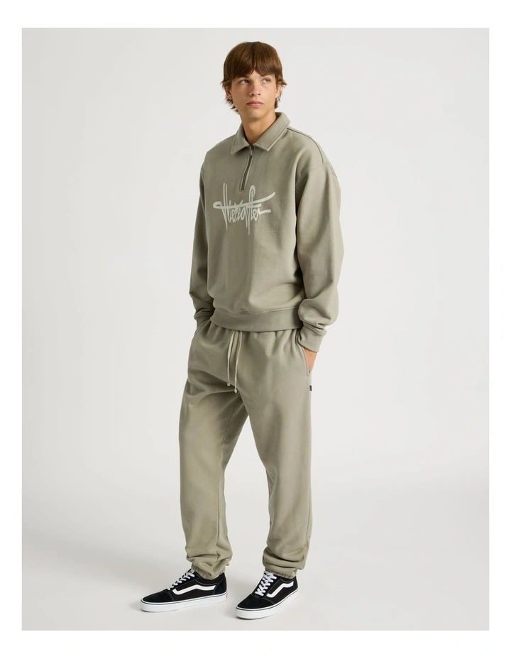Core Elastic Cuff Track Pants in Sand image 3