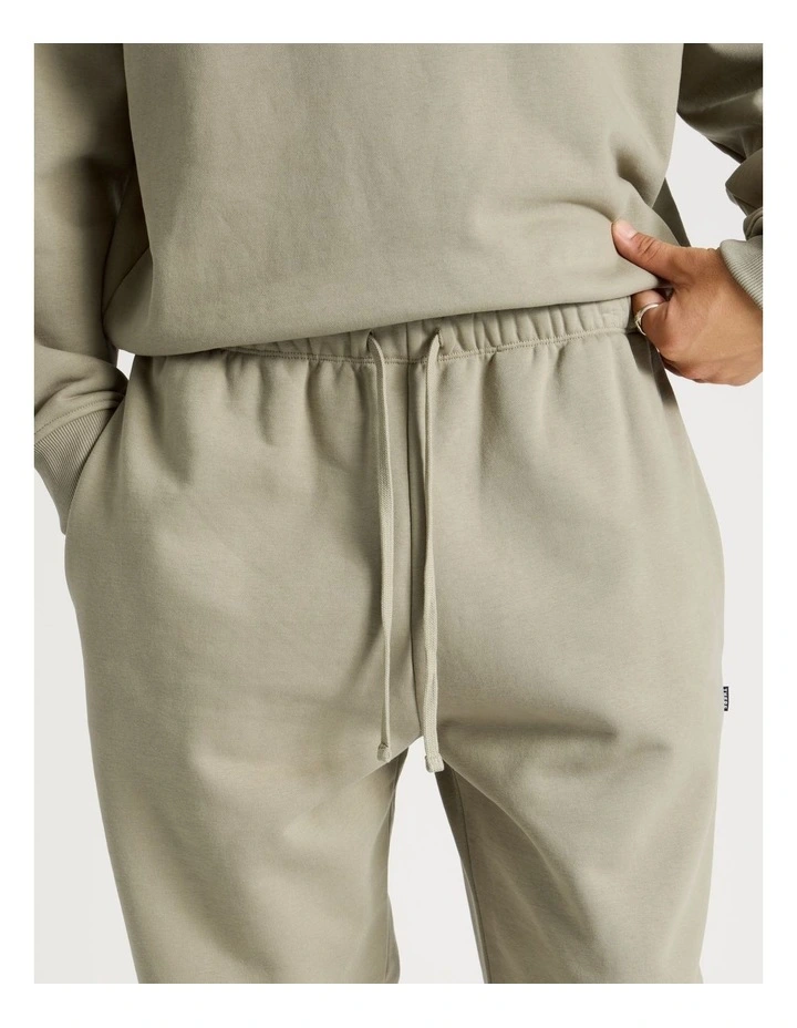 Core Elastic Cuff Track Pants in Sand image 4