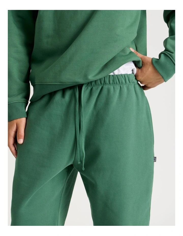 Core Elastic Cuff Track Pants in Forest image 4