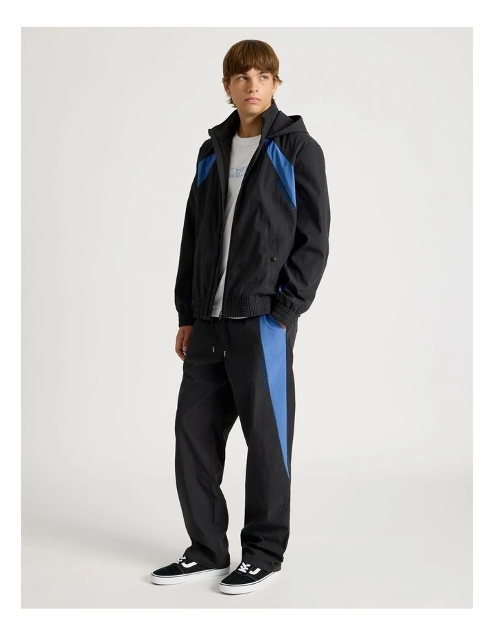 Retro Trackpant in Black image 1