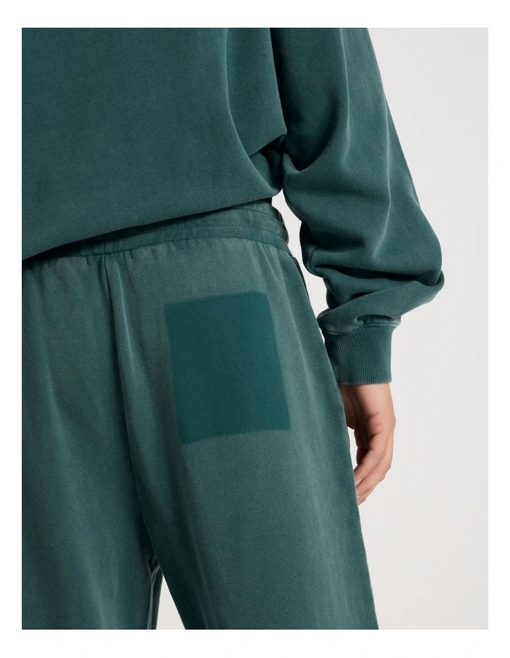 Garment Wash Trackpant in Blue image 4