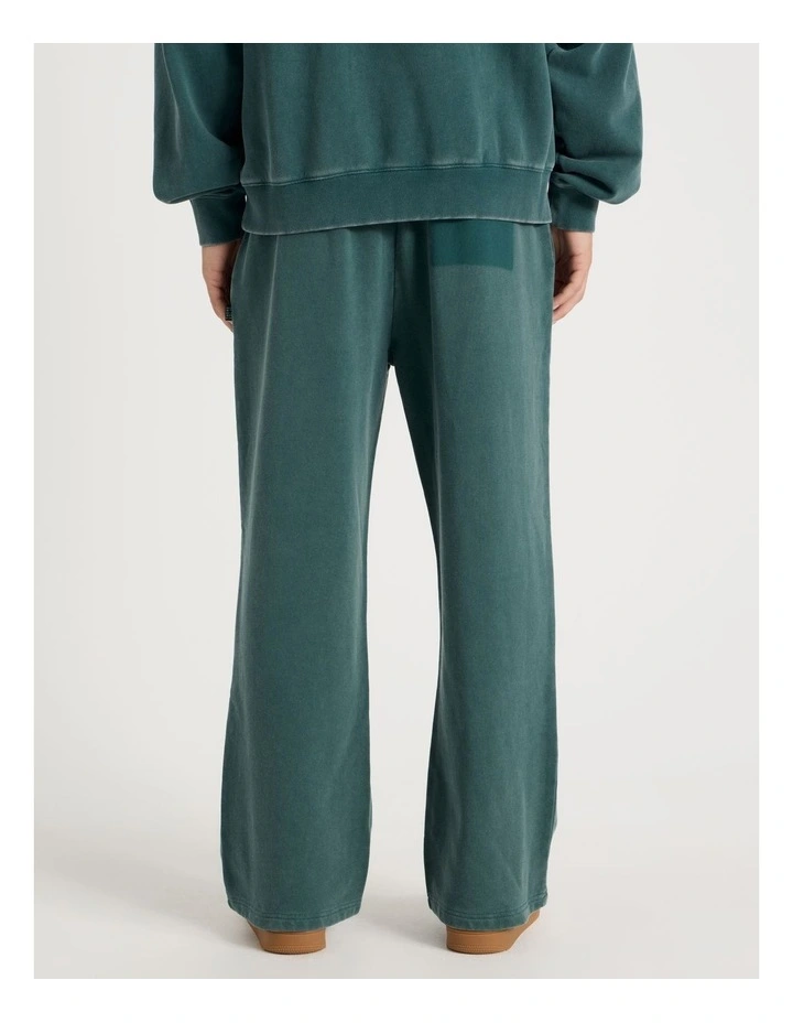 Garment Wash Trackpant in Blue image 6