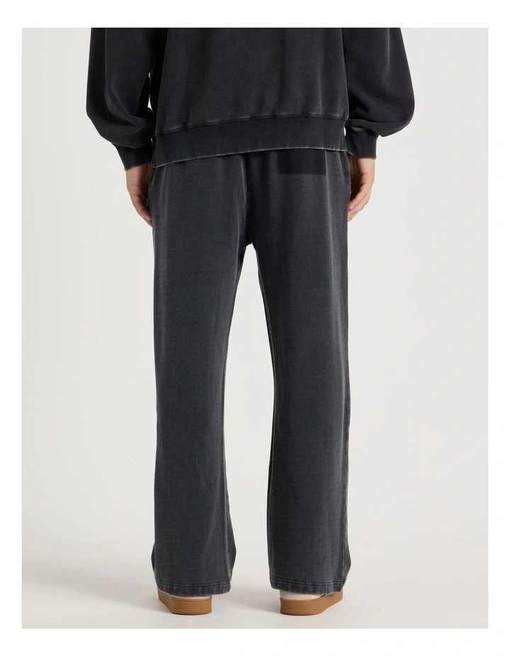 Garment Wash Trackpant in Charcoal image 6