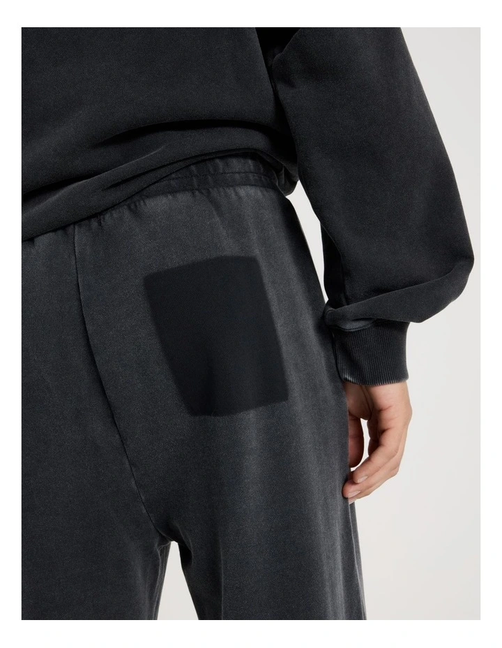 Garment Wash Trackpant in Charcoal image 7