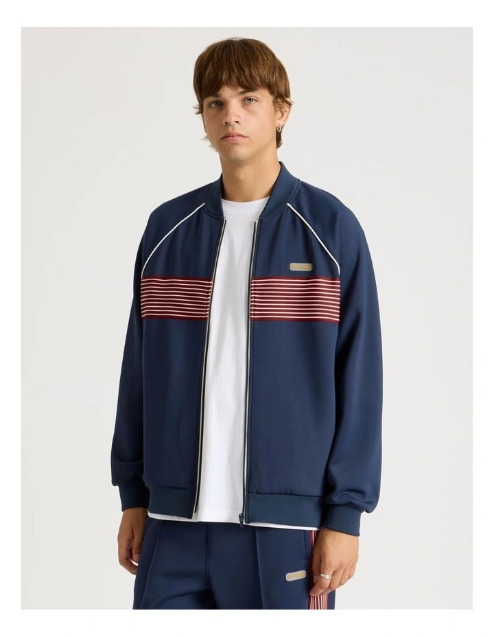 Retro Track Jacket Blue image 3