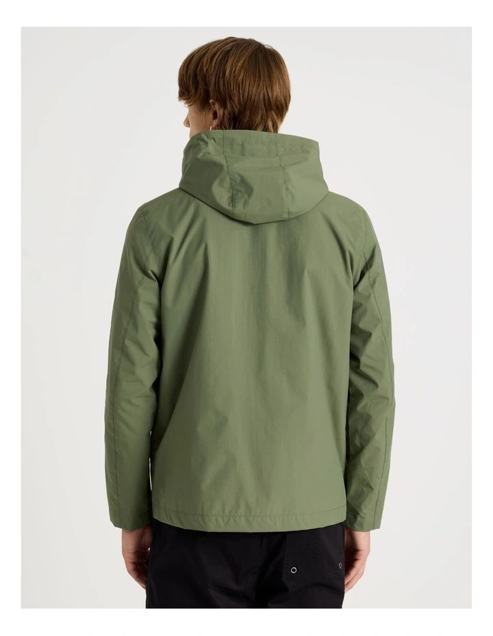 Techno Anorak in Olive image 6