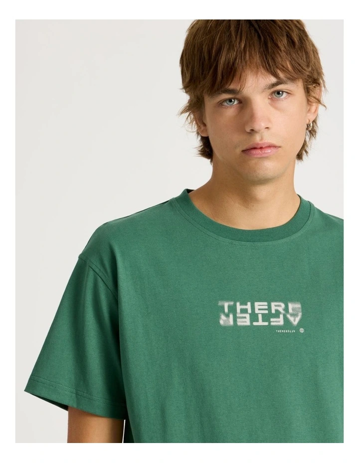 Core Logo Boxy Fit Short Sleeve Tee in Forest image 2