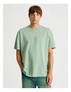 Garment Dye Short Sleeve Tee in Sage