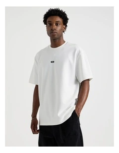 Heavy Weight Short Sleeve Tee in White