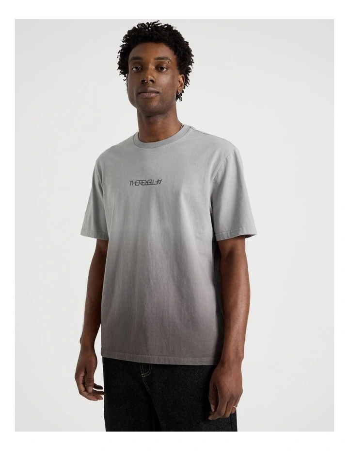 Ombre Short Sleeve Tee in Charcoal image 1
