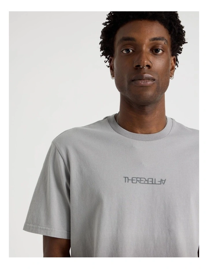 Ombre Short Sleeve Tee in Charcoal image 3
