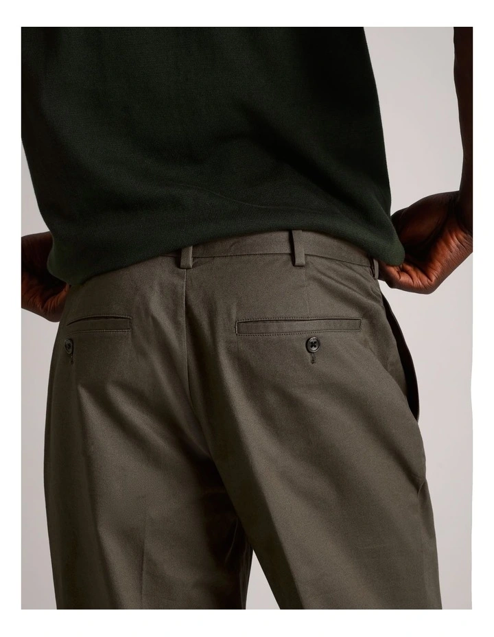 Essential Theo Ankle Length Pant in Khaki image 4