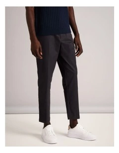 Essential Theo Ankle Length Pant in Charcoal