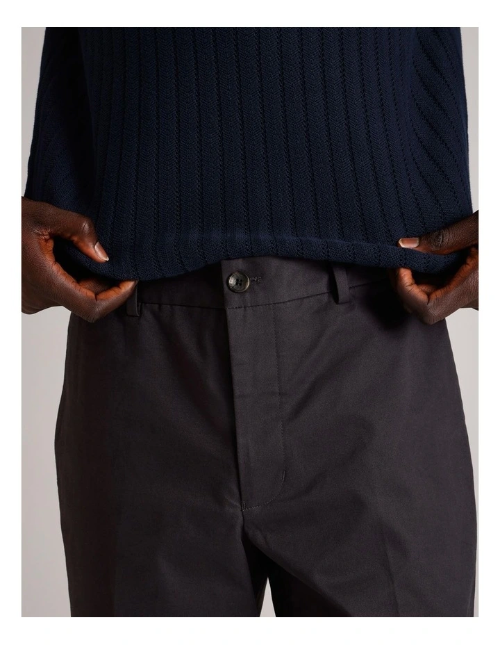 Essential Theo Ankle Length Pant in Charcoal image 3