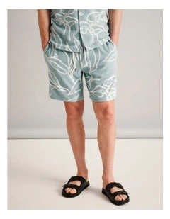 Dean Terry Towling Short in Light Blue