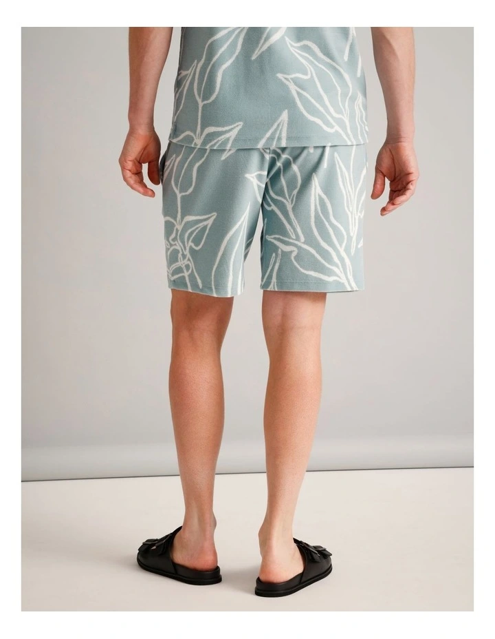 Dean Terry Towling Short in Light Blue image 4