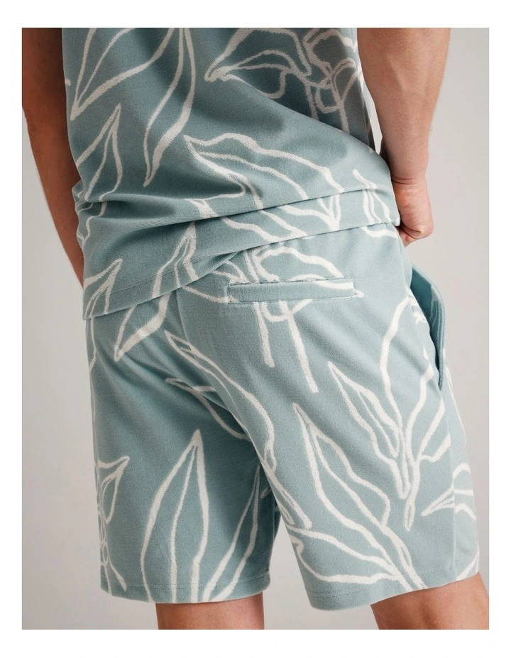 Dean Terry Towling Short in Light Blue image 5
