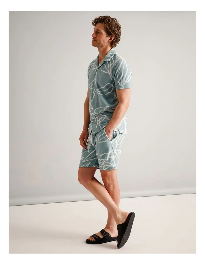 Dean Terry Towling Short in Light Blue image 6