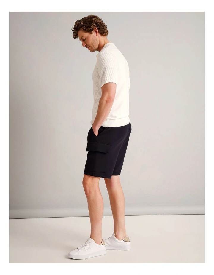Nate Cargo Short in Navy image 2