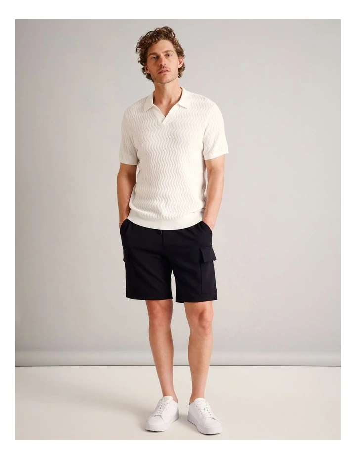 Nate Cargo Short in Navy image 6