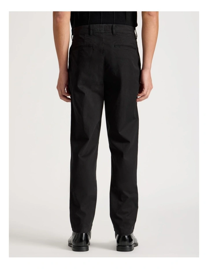 Slim Fit Chino Pant in Black image 4