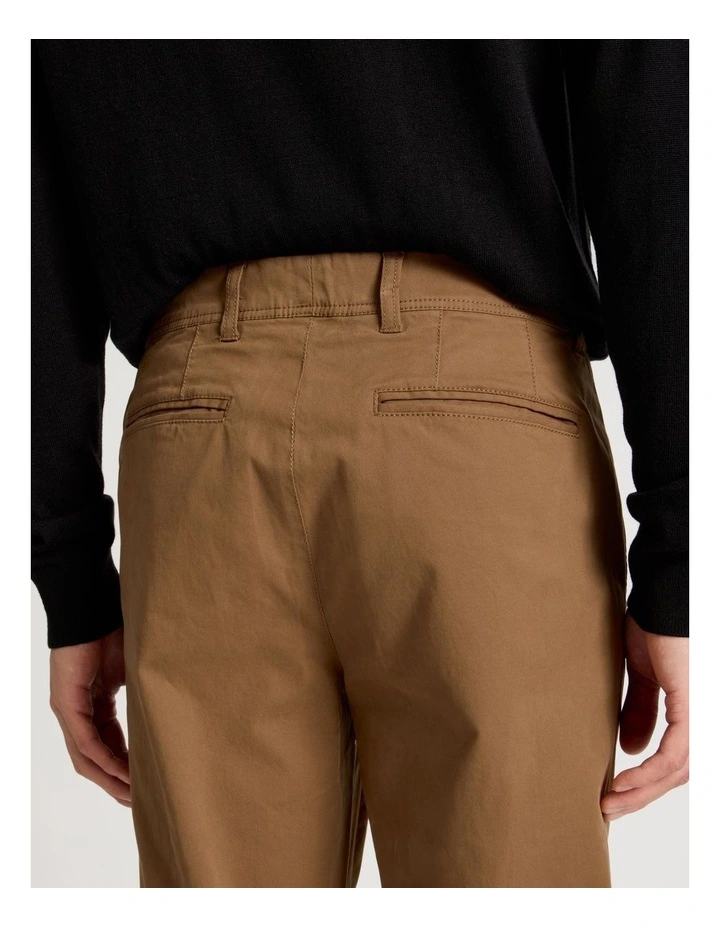 Slim Fit Chino Pant Camel image 5