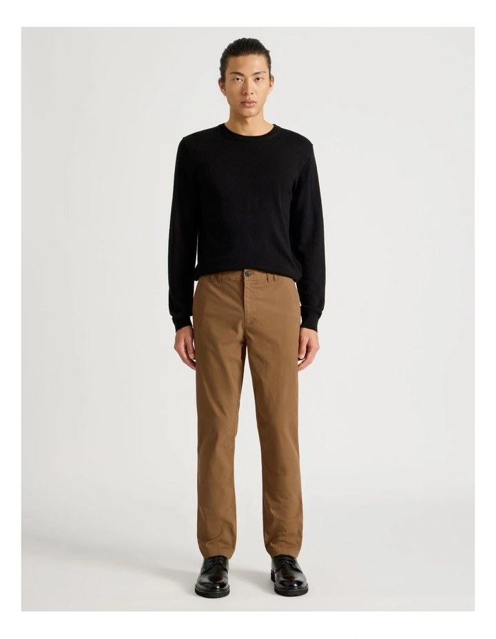 Slim Fit Chino Pant Camel image 6