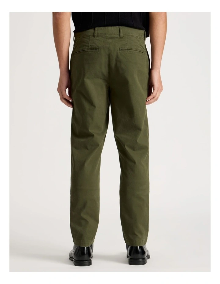 Slim Fit Chino Pant in Olive image 4