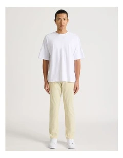 Slim Fit Chino Pant in Ecru