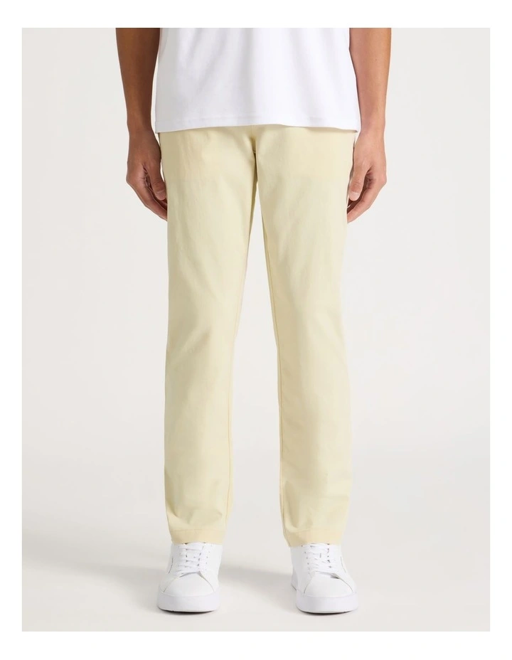 Slim Fit Chino Pant in Ecru image 2