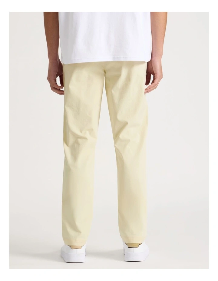Slim Fit Chino Pant in Ecru image 5