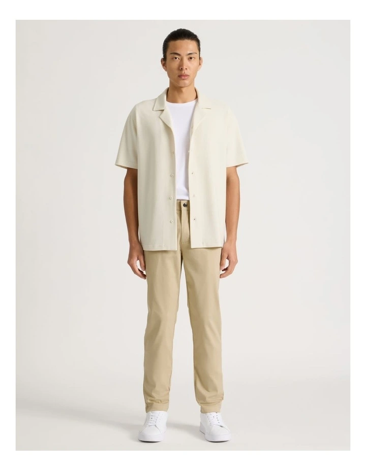 Slim Fit Dress Chino Pant in Beige image 1