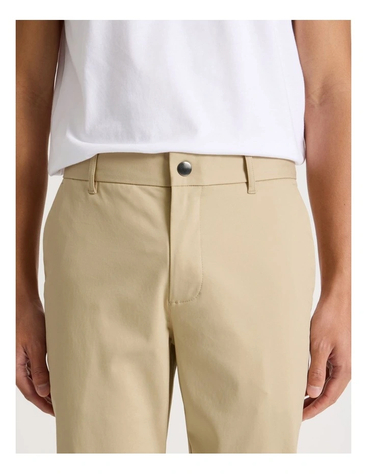 Slim Fit Dress Chino Pant in Beige image 4