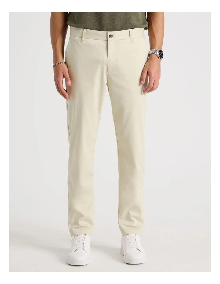 Slim Fit Dress Chino Pant in Beige image 5