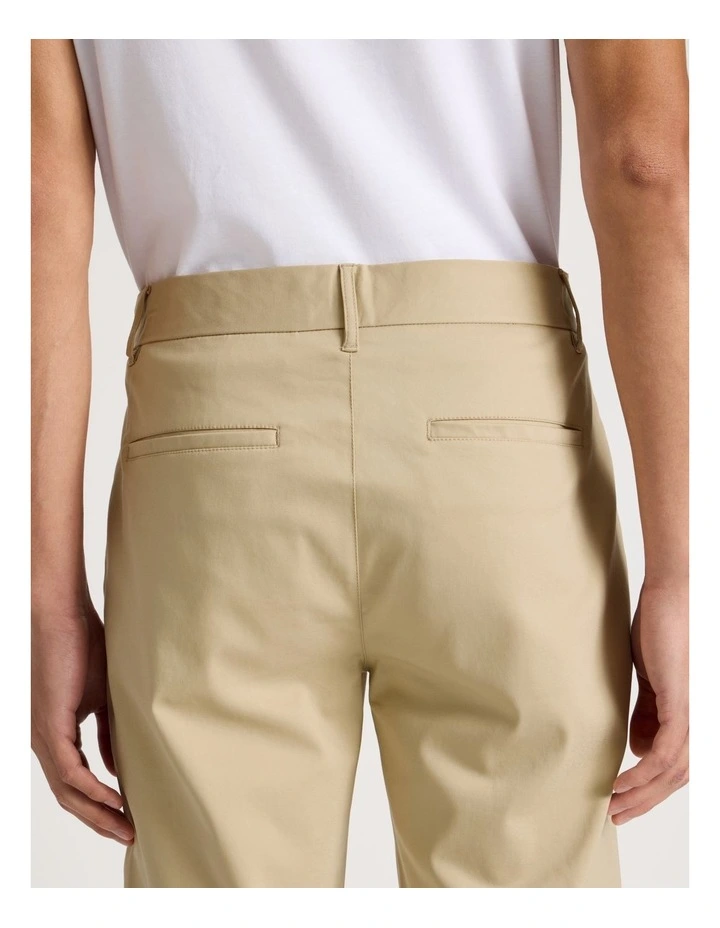 Slim Fit Dress Chino Pant in Beige image 6