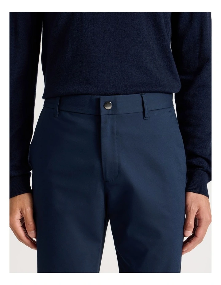 Slim Fit Dress Chino Pant in Navy image 4