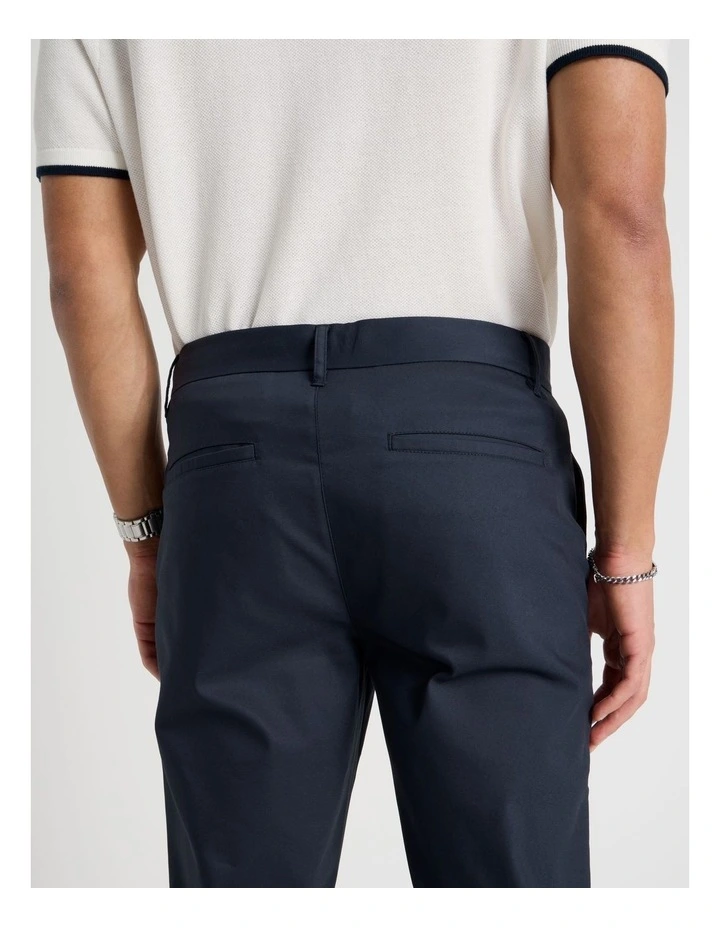 Slim Fit Dress Chino Pant in Navy image 5