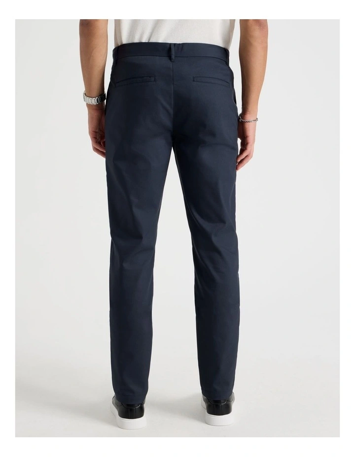 Slim Fit Dress Chino Pant in Navy image 6