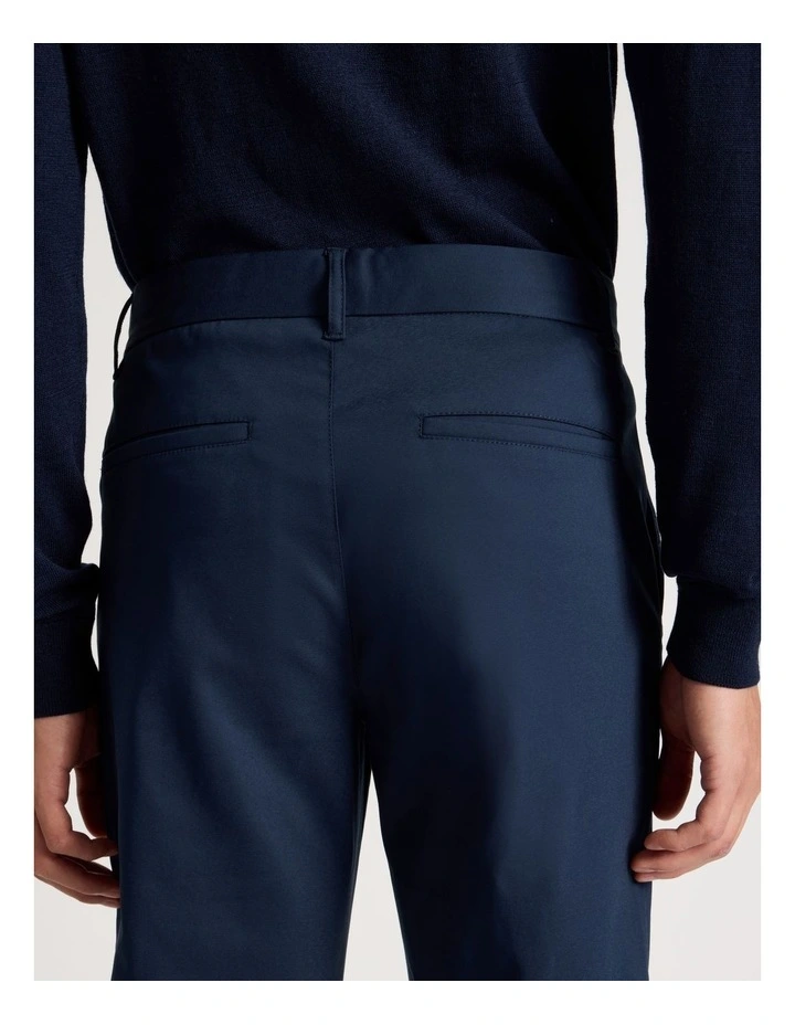 Slim Fit Dress Chino Pant in Navy image 6