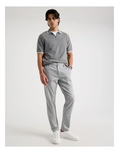 Slim Fit Dress Chino Pant Grey