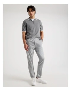 Slim Fit Dress Chino Pant Grey