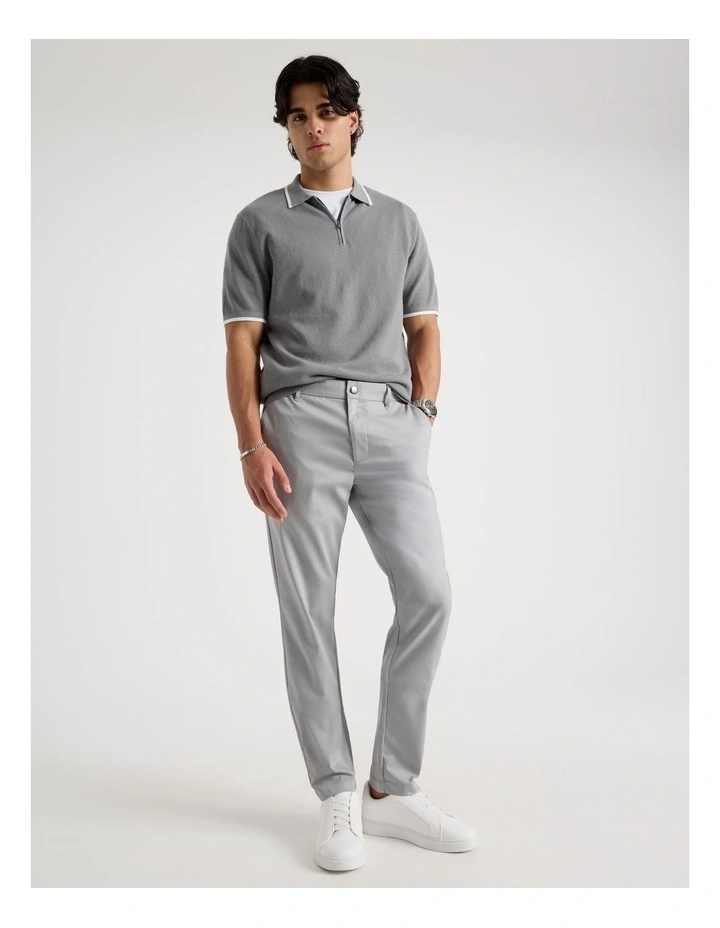 Slim Fit Dress Chino Pant Grey image 1