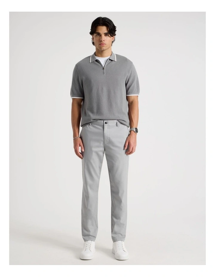 Slim Fit Dress Chino Pant Grey image 3