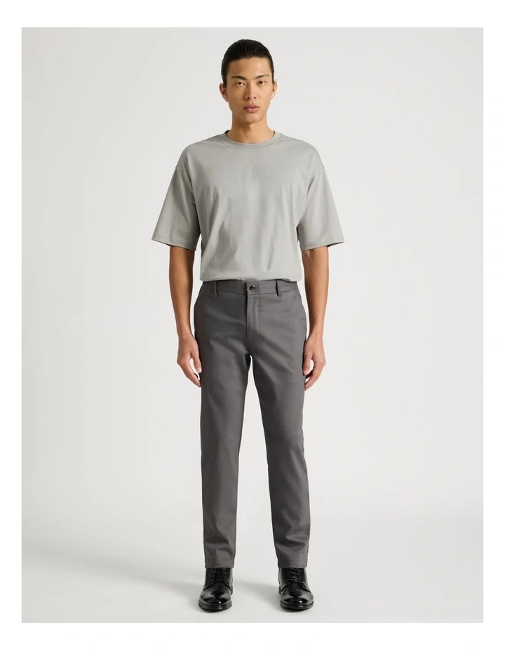 Slim Fit Dress Chino Pant Grey image 6