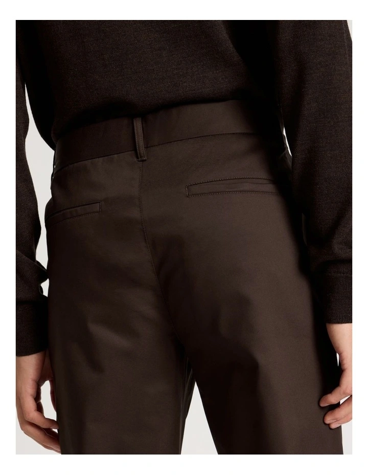 Slim Fit Dress Chino Pant in Brown image 5