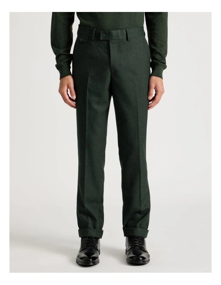 Tailored Trousers in Green image 2