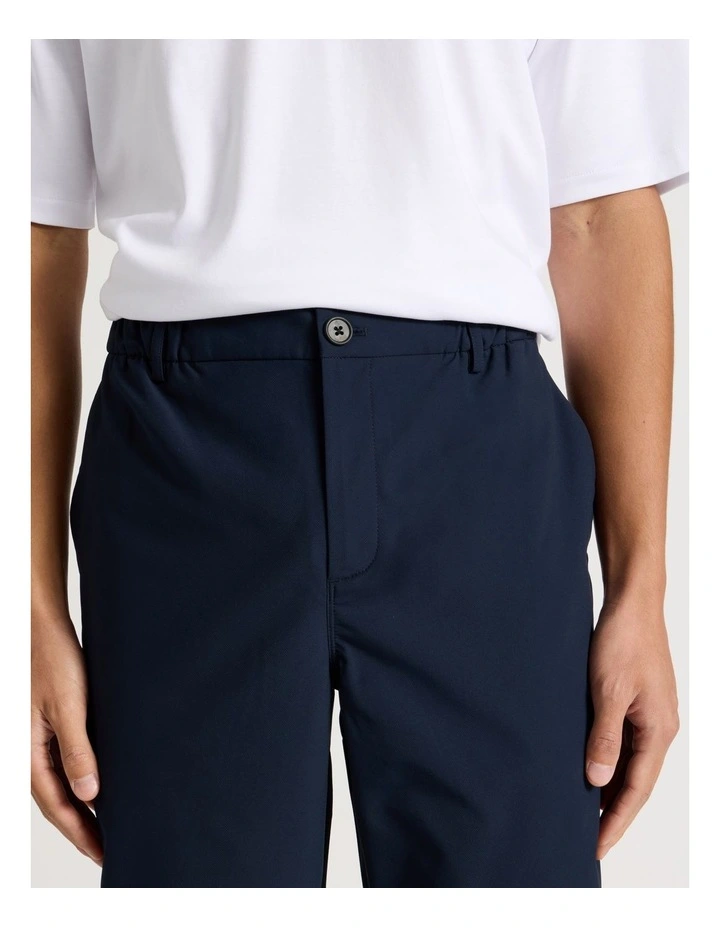 Regular Fit Travel Trouser in Navy image 4